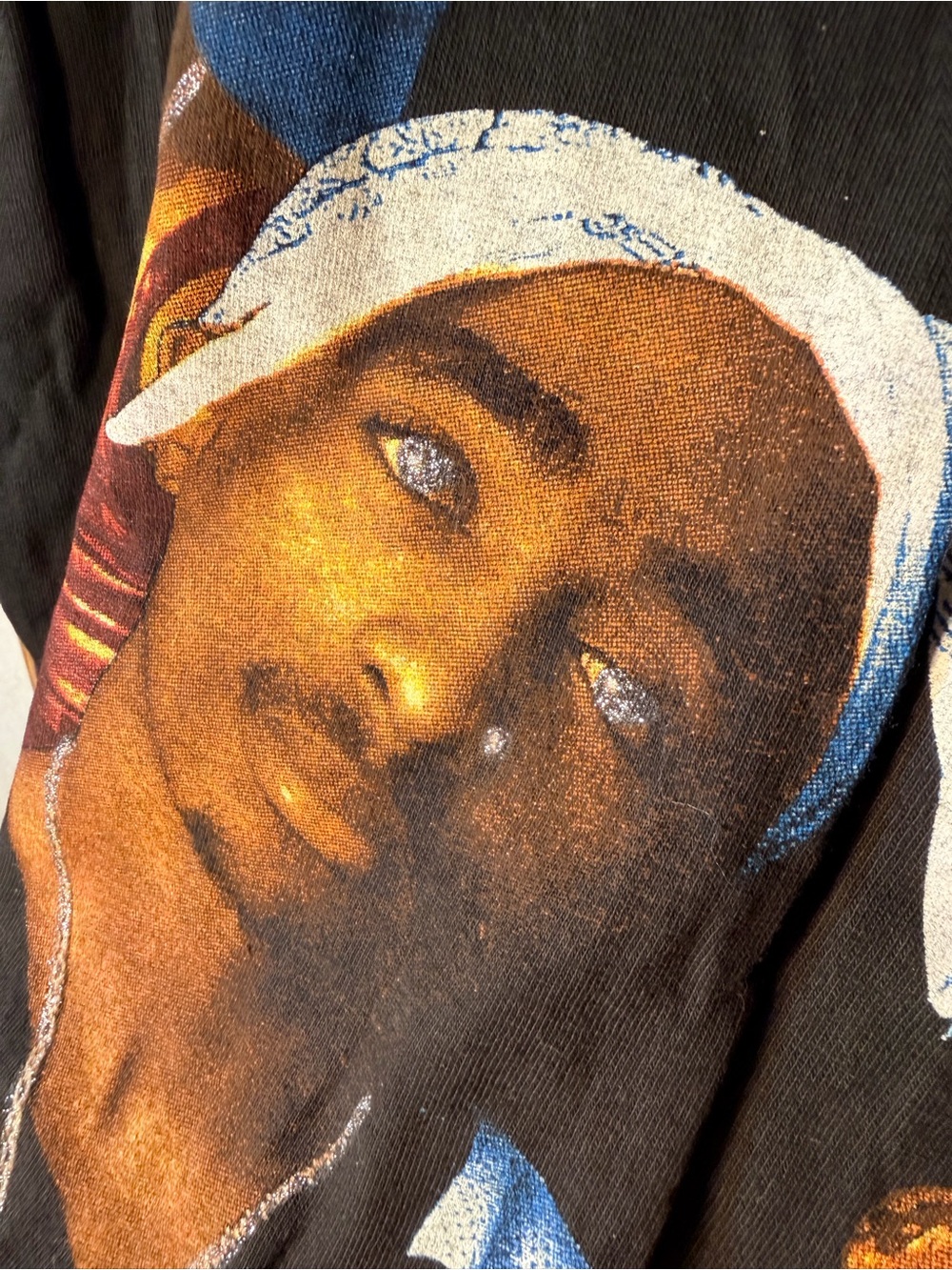 VINTAGE š„ RARE š„ 1995 š„ 2Pac Shakur California Love I Aināt Mad At Cha Rap Tee - Picture 8 of 12